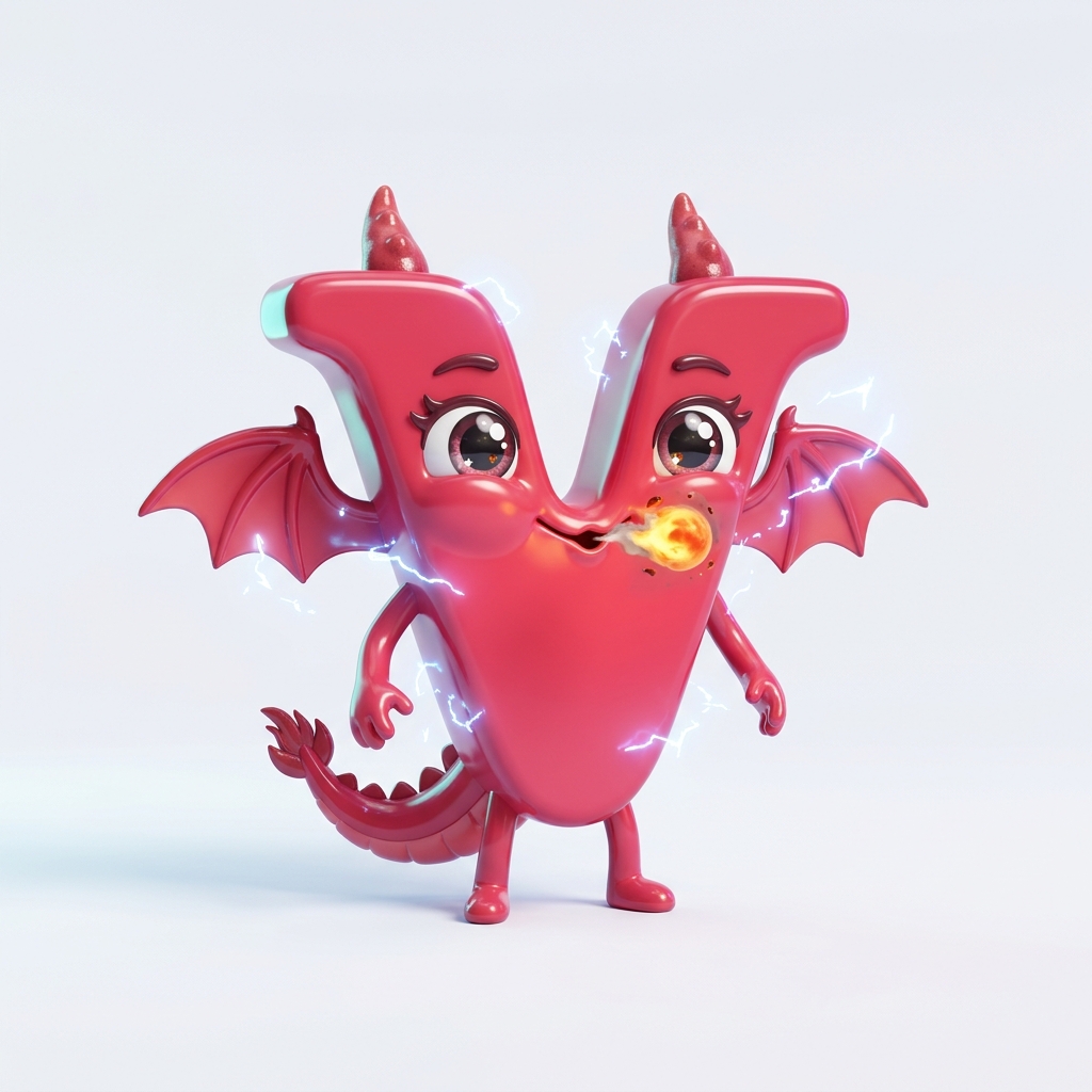 Vega — The Volatility Dragon mascot